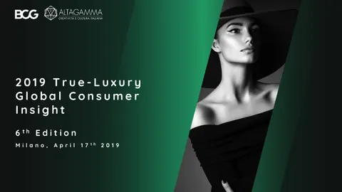 2019 True-Luxury Global Consumer I nsight