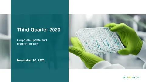 BioNTech | Results Presentation Deck | 25 slides