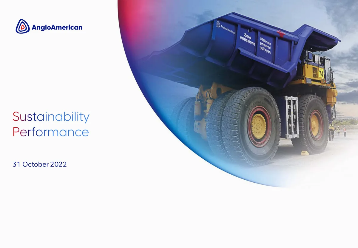 Features a hydrogen-powered mining truck.
