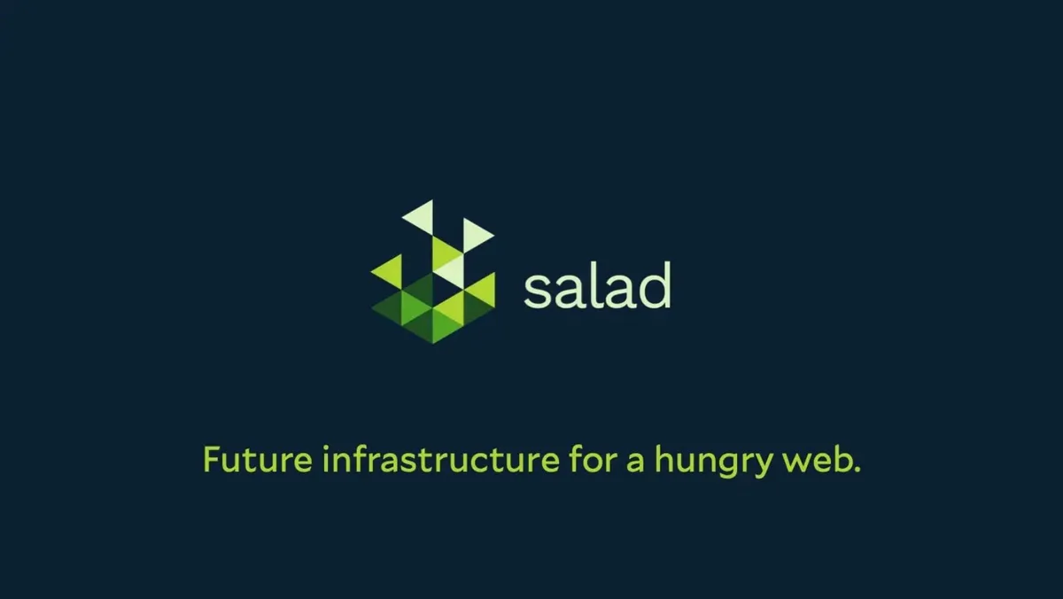 Here's the pitch deck Web3 startup Salad used to raise $17 million · slide 1
