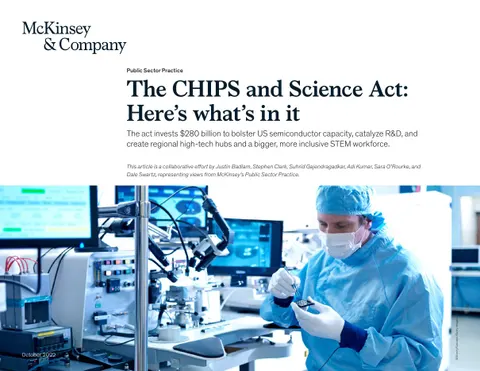 The CHIPS and Science Act: Here’s what’s in it