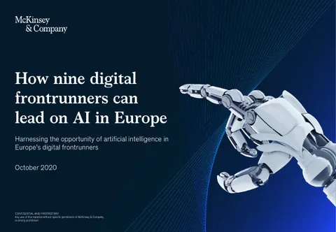 How nine digital frontrunners can lead on AI in Europe