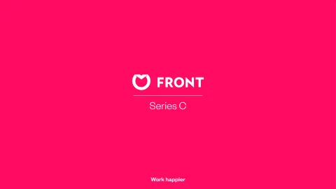 Front | Start Up Pitch Deck | 26 slides