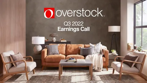 Overstock | Results Presentation Deck | 34 slides