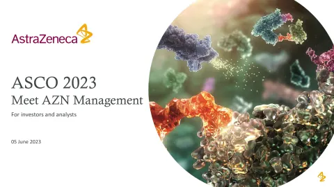 AstraZeneca | Investor Event Presentation Deck | 52 slides