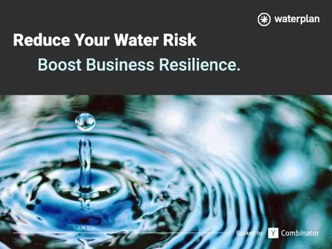 Here's the 13-slide pitch deck Waterplan;; a Y Combinator-backed startup tackling the water crisis;; used to raise $7 million in a round backed by Leonardo DiCaprio