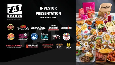 FAT Brands | Investor Presentation Deck | 23 slides