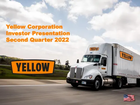 Yellow Corporation | Results Presentation Deck | 22 slides