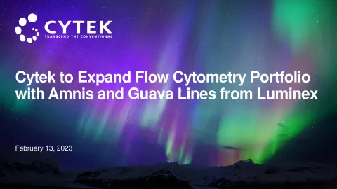 Cytek | Investor Presentation Deck | 11 slides