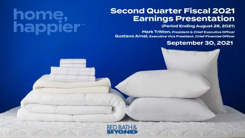 Bed Bath &amp; Beyond | Results Presentation Deck | 38 slides