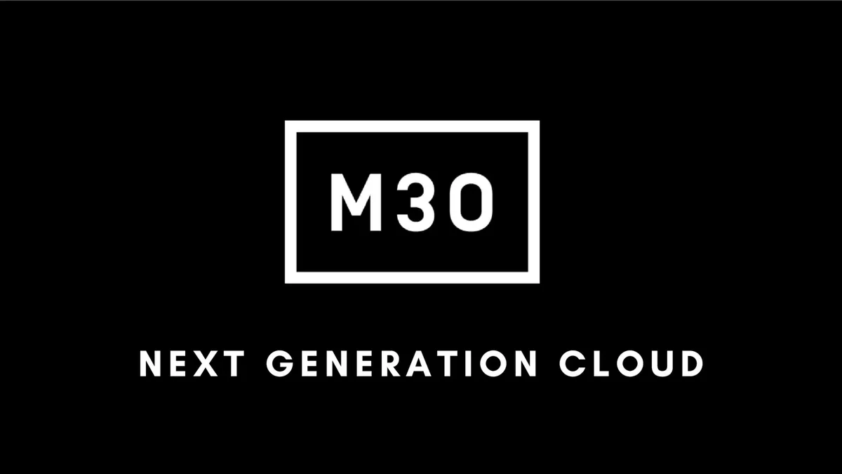 Check out the 14-slide pitch deck an ex-Google engineer used to raise $2 million for his AWS challenger M30 · slide 1