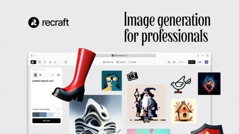 Recraft.AI | Start Up Pitch Deck | 22 slides