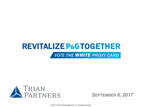 Trian Partners | Activist Presentation Deck | 94 slides