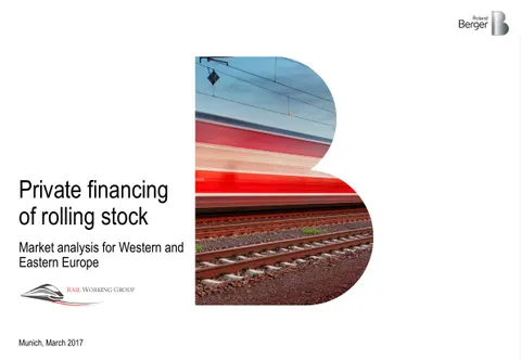Private financing of rolling stock