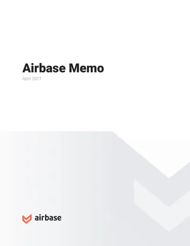 Airbase investment memo Series B