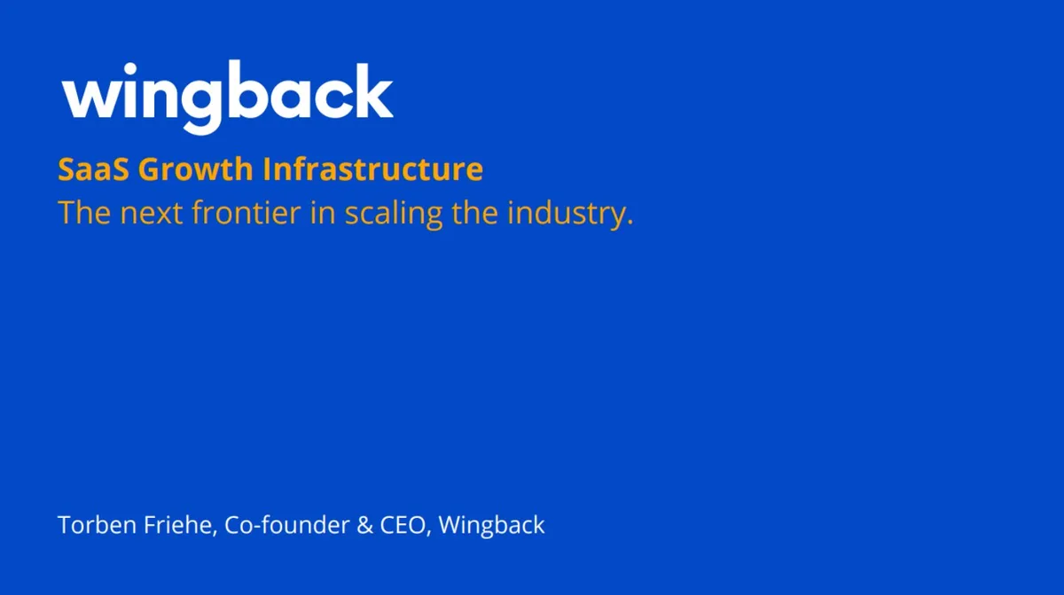 Check out the 12-slide pitch deck Y Combinator-backed software pricing startup Wingback used to raise $1.9 million · slide 1