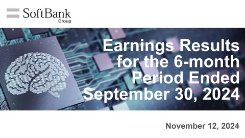 SoftBank | Results Presentation Deck | 72 slides