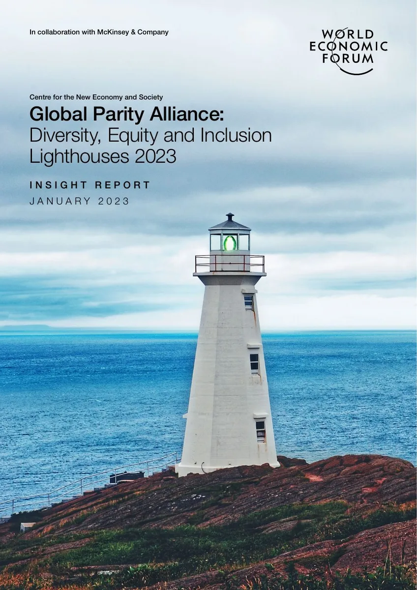 Features a lighthouse image as a visual metaphor for the 'Lighthouses' theme.
