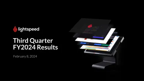 Lightspeed | Results Presentation Deck | 20 slides