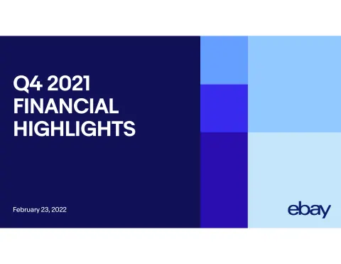 eBay | Results Presentation Deck | 27 slides