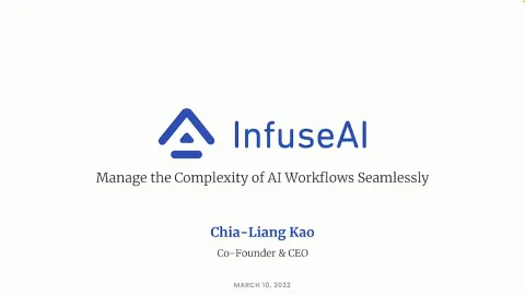 InfuseAI | Start Up Pitch Deck | 7 slides