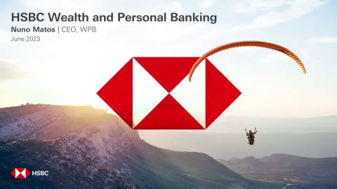 HSBC | Investor Event Presentation Deck | 10 slides