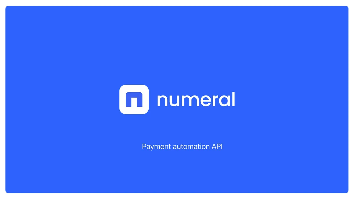 Check out the 15-slide pitch deck Numeral;; a fintech trying to automate bank payments;; used to raise a $14.6 million seed round · slide 1