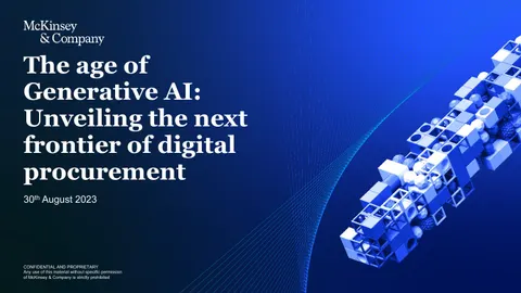 The age of Generative AI: Unveiling the next frontier of digital procurement