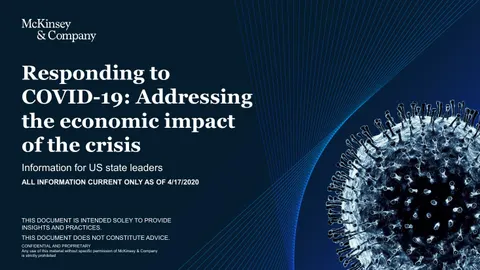 Responding to COVID-19: Addressing the economic impact of the crisis
