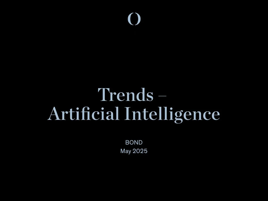 2025 Bond Cap Artificial Intelligence AI 2025 · slide 1