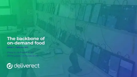 Deliverect Pitch Deck