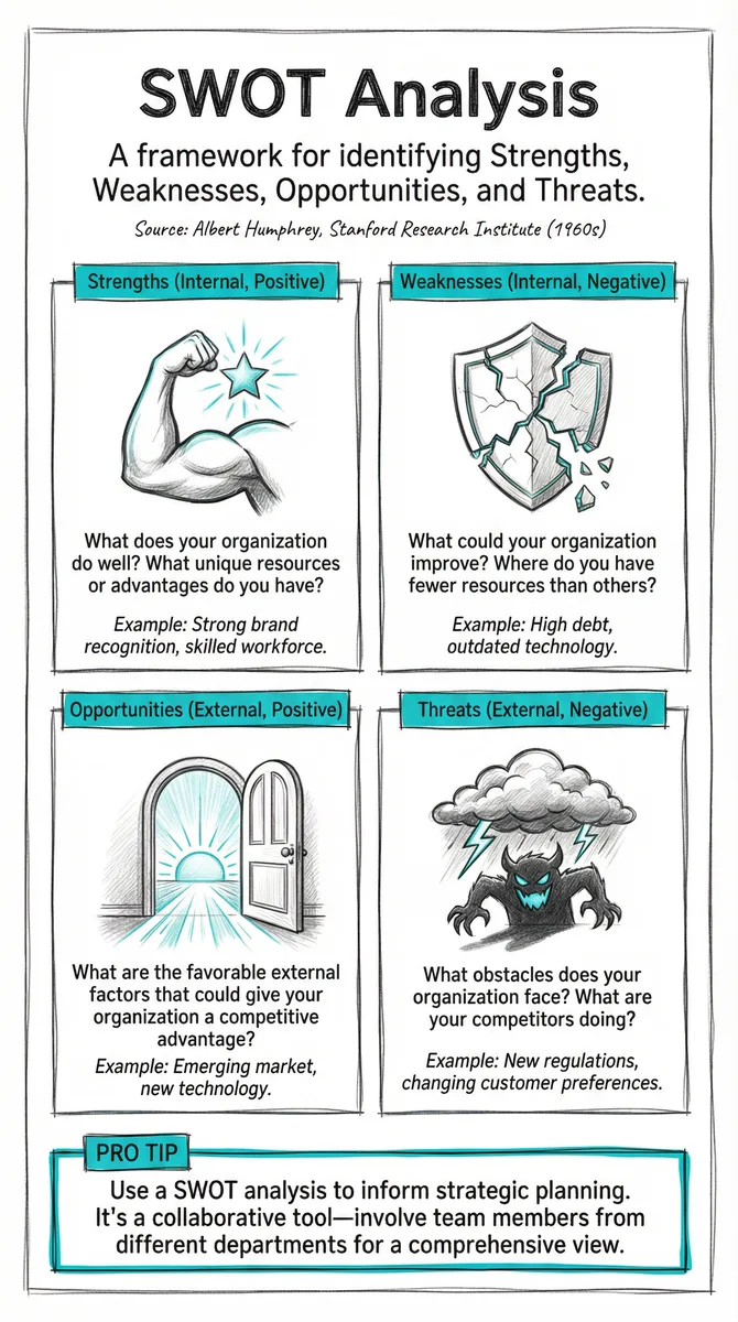 SWOT Analysis illustration