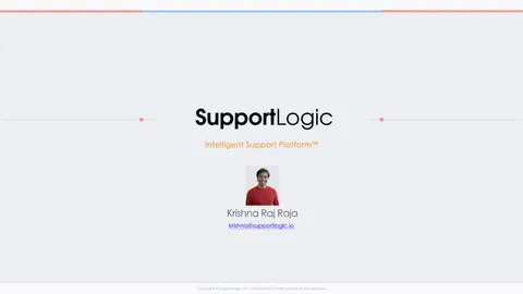 SupportLogic used this pitch deck to win $12 million in funding
