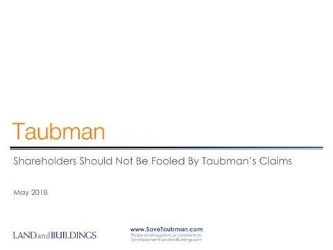 Taubman Centers, Inc. (TCO)