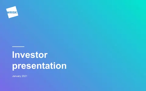 Europe's insurance startups are raising record funding. Here's an exclusive look at the pitch deck pay-as-you-drive startup Wrisk used to raise its $6.5 million Series A.