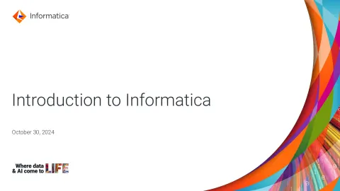 Informatica | Investor Presentation Deck | 79 slides