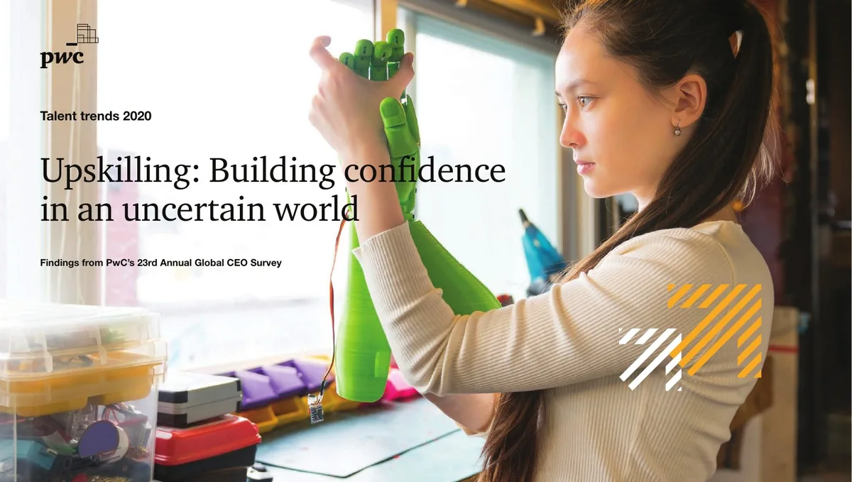 Features a photo of a person working with a 3D-printed prosthetic hand.