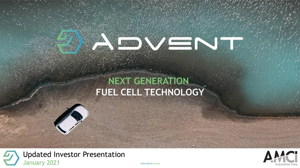 Advent | SPAC Presentation Deck | 45 slides · slide 1