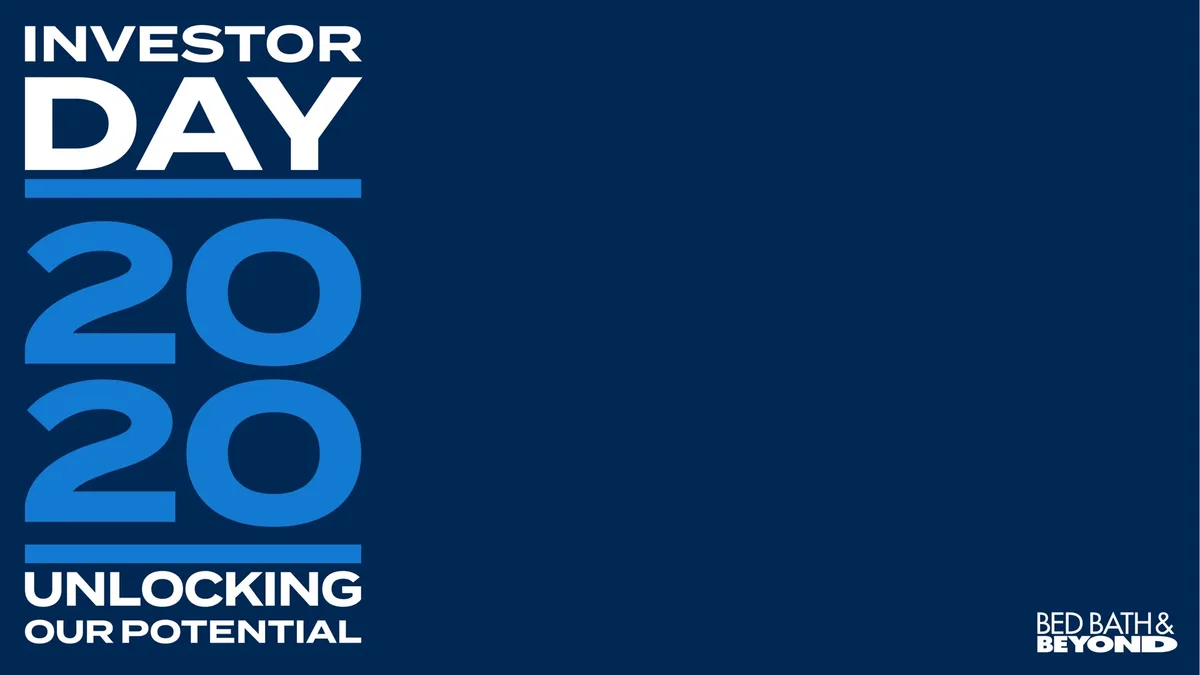 Bed Bath &amp; Beyond | Investor Day Presentation Deck | 170 slides · slide 1