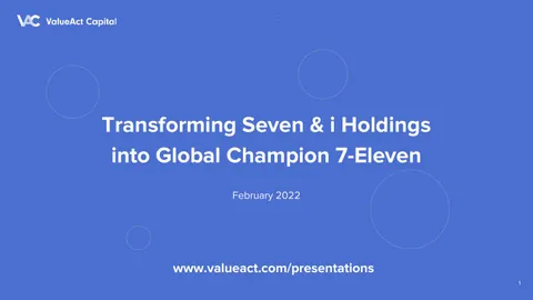 ValueAct Seven i Holdings Presentation February 2022