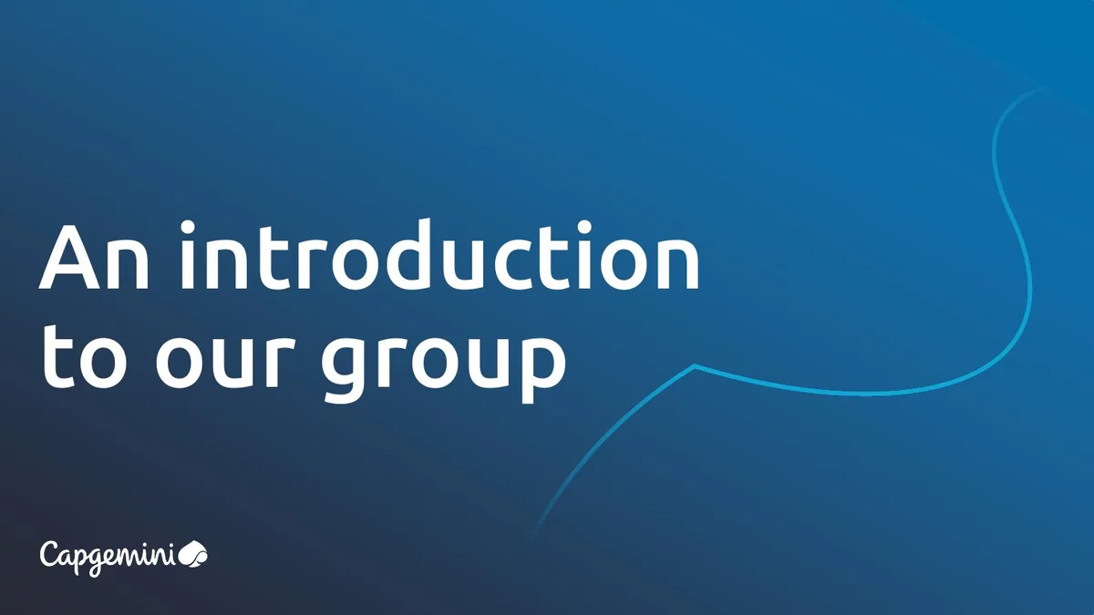 Capgemini Group Presentation 2025 · slide 1