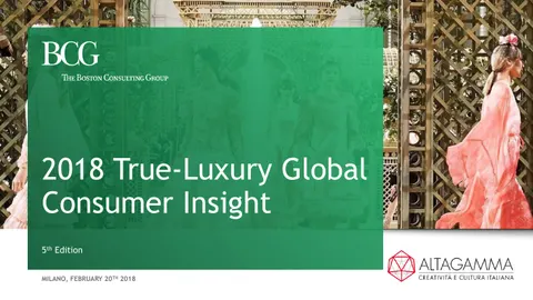 2018 True-Luxury Global Consumer Insight