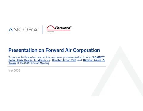 Forward Air Corporation (FWRD)