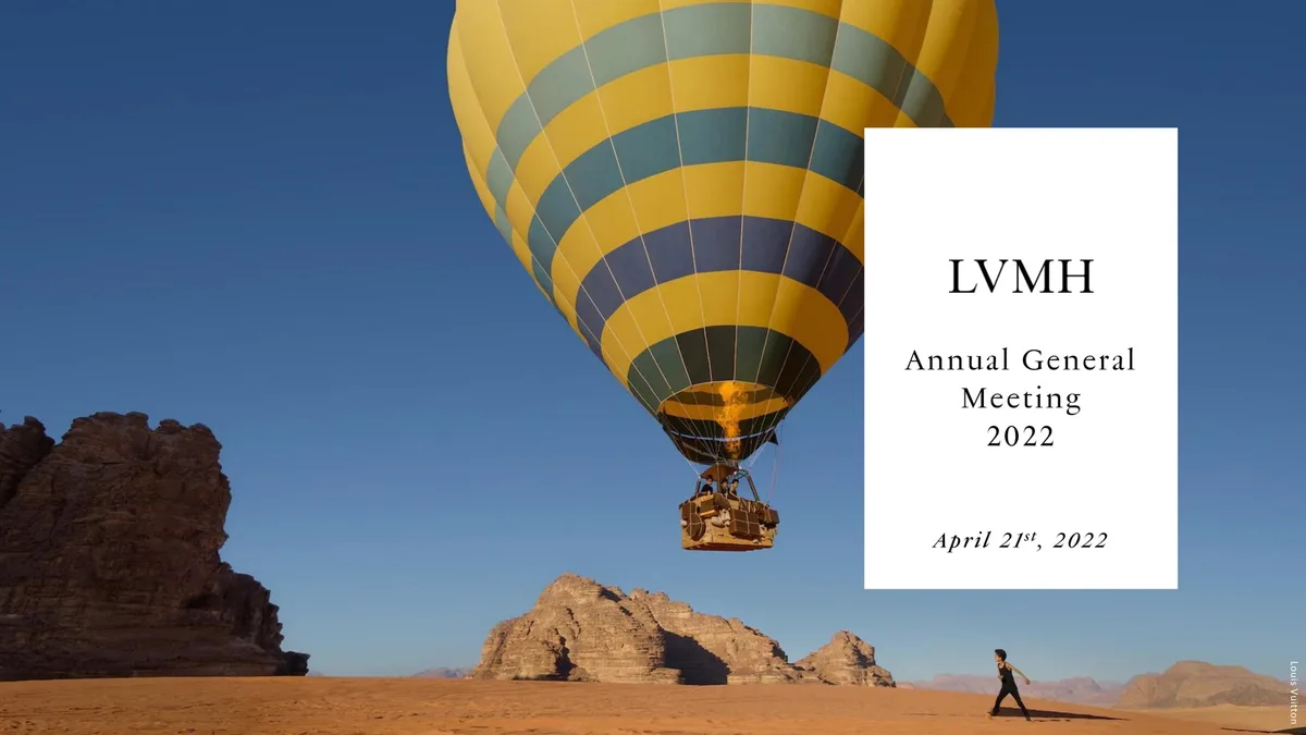 LVMH | Results Presentation Deck | 36 slides · slide 1