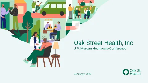 Oak Street Health | Investor Conference Presentation Deck | 20 slides