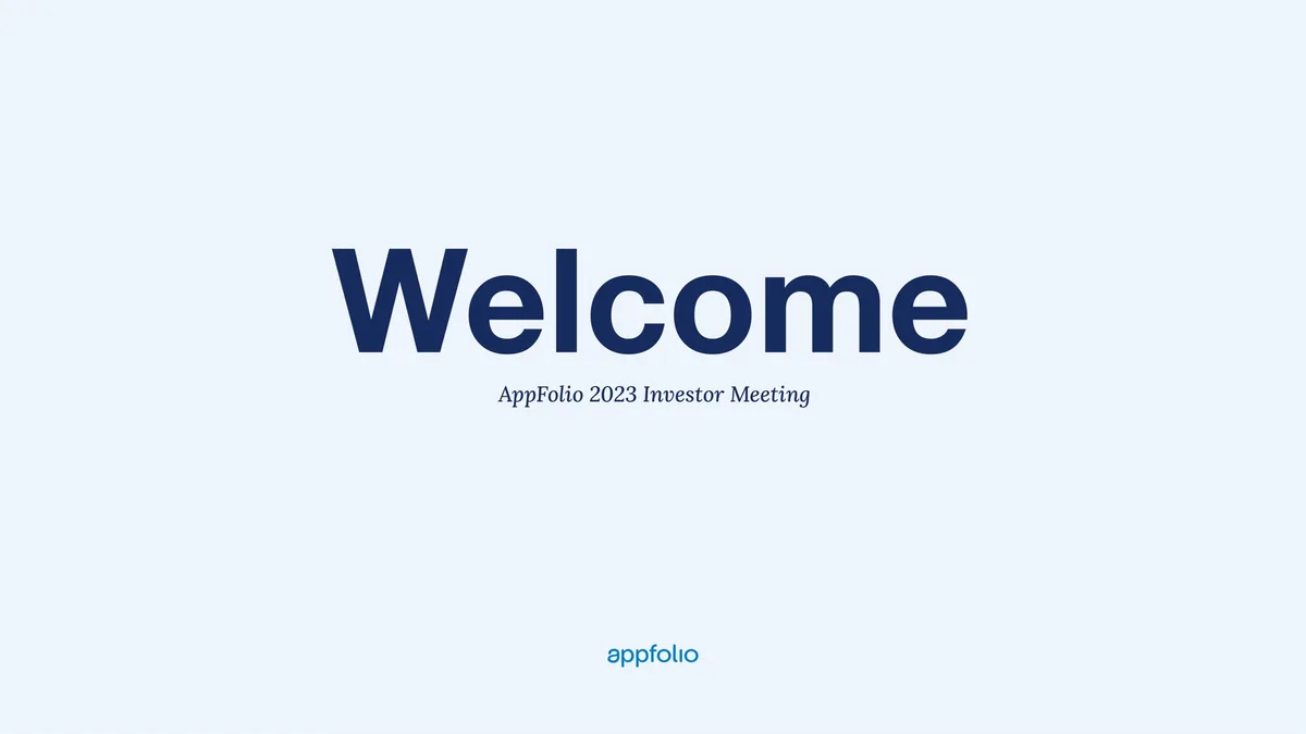 AppFolio | Investor Day Presentation Deck | 81 slides · slide 1