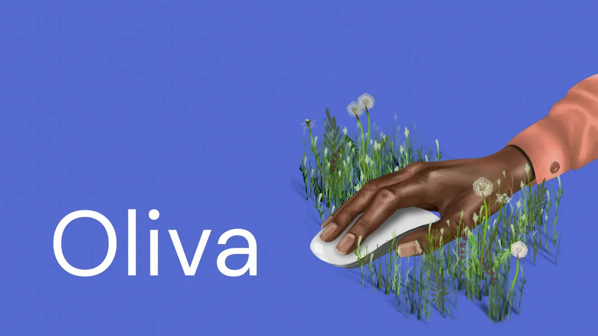 The visual style is illustrative and metaphorical, suggesting a connection between technology and nature.