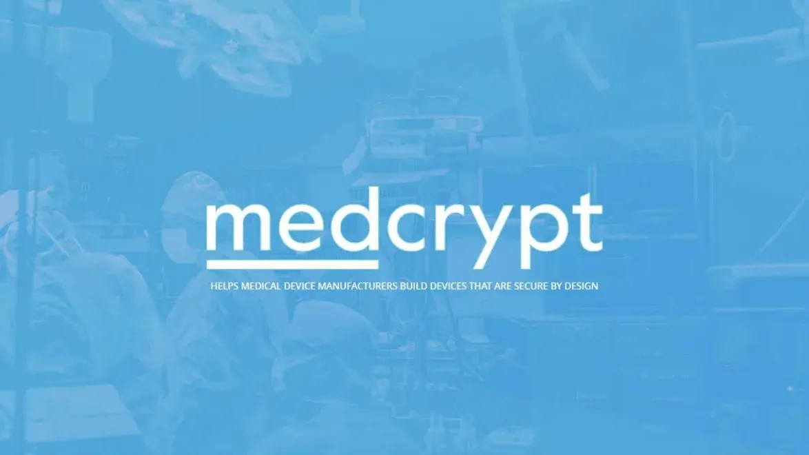 Here's the pitch deck for healthcare cybersecurity startup MedCrypt · slide 1