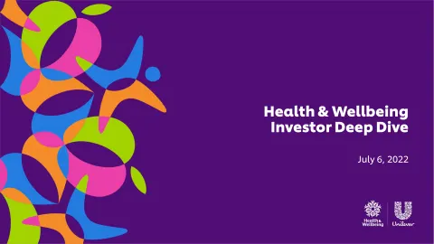 Unilever | Investor Day Presentation Deck | 21 slides