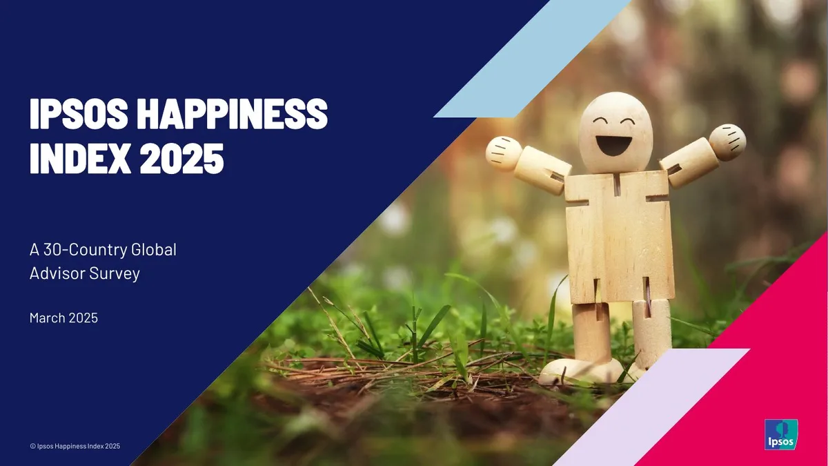 IPSOS HAPPINESS INDEX 2025 · slide 1